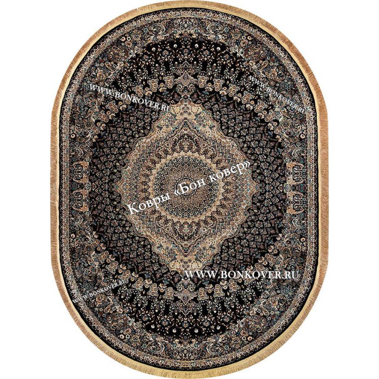 Восточный Овальный Ковер Медальон Дизайн 28761