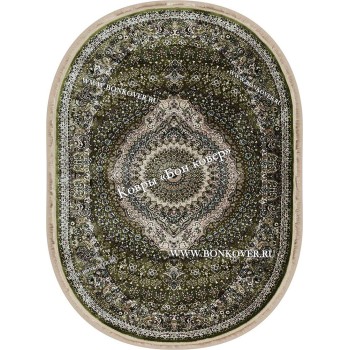 Овальный Ковер с Восточным Узором Медальон Арт 30348