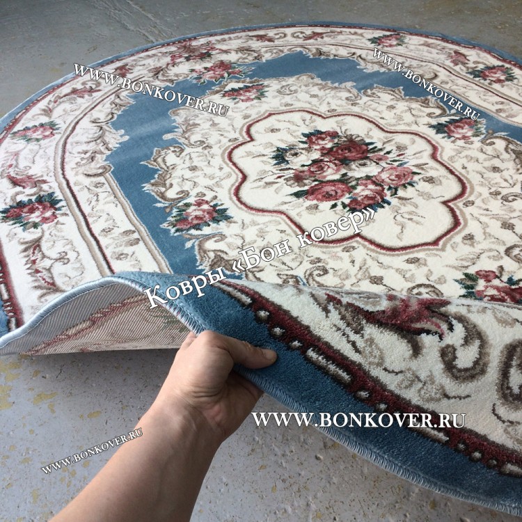 Белорусский Овальный Ковер для Гостиной дизайн 09